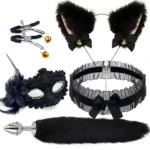 animal roleplay stainless steel plug