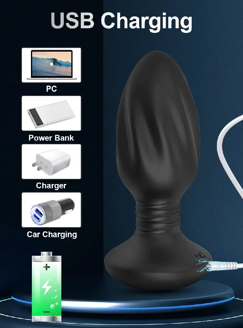 app control anal vibrator soft