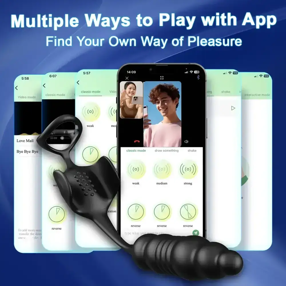 app control prostate massager