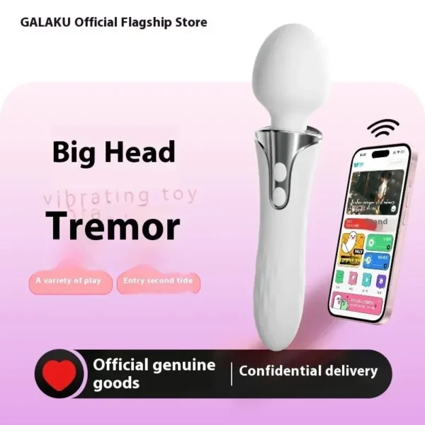 app control silicone massager