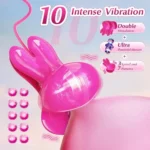 app controlled clitoral clip pink