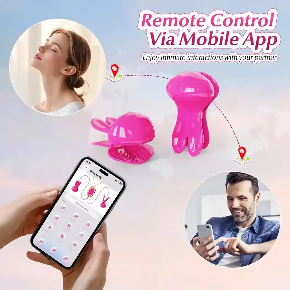 app controlled clitoral stimulation clip