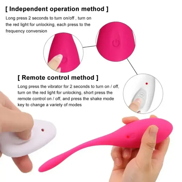 app controlled discreet egg