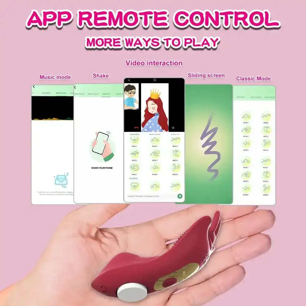 app controlled g spot vibrator pink 1
