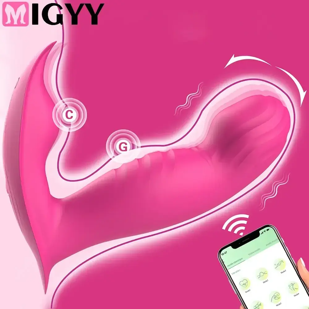 app controlled g spot vibrator pink 2