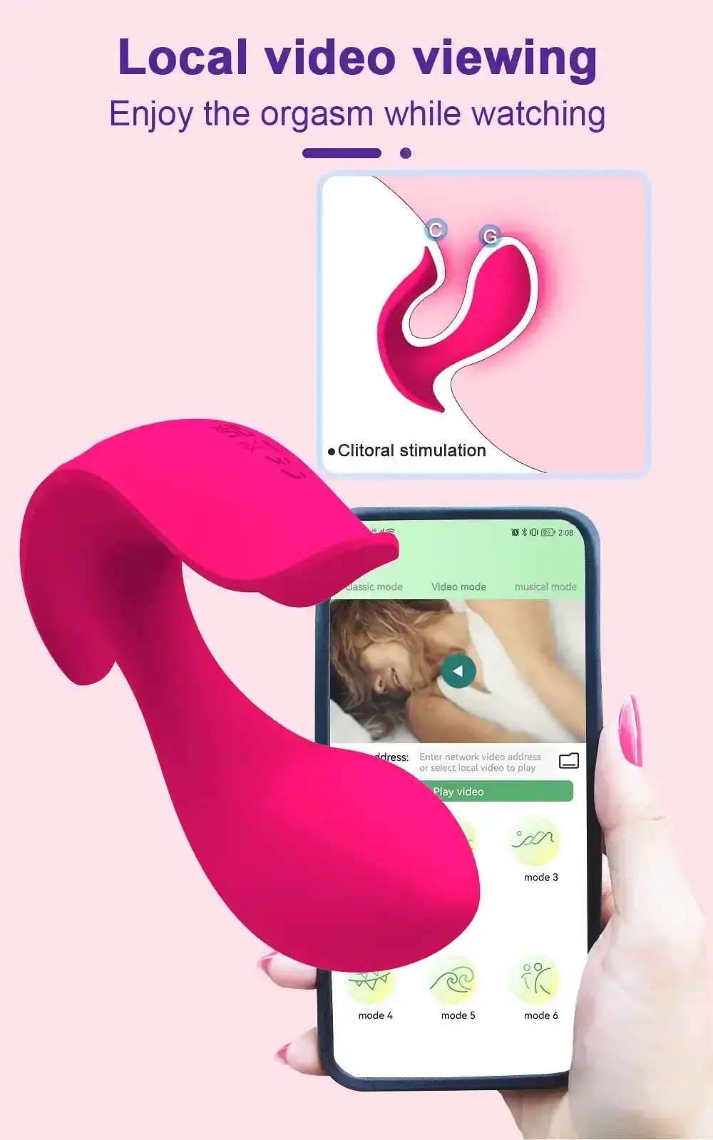 app controlled long distance vibrator 1
