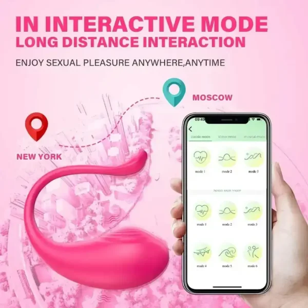 app controlled music vibrator