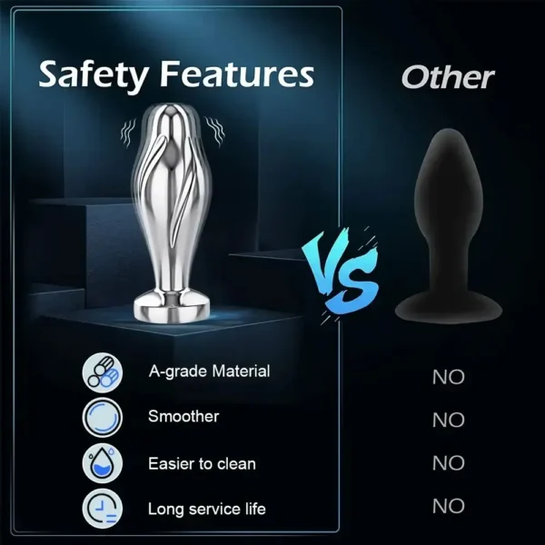 app controlled prostate stimulator silicone