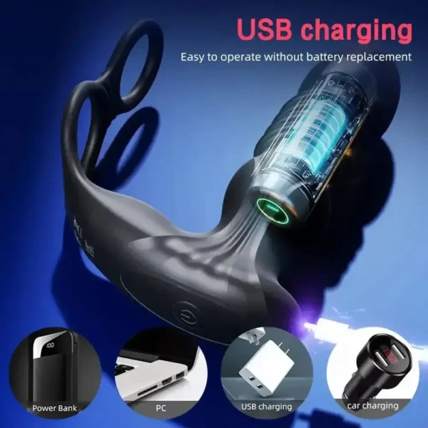 app controlled silicone prostate massager