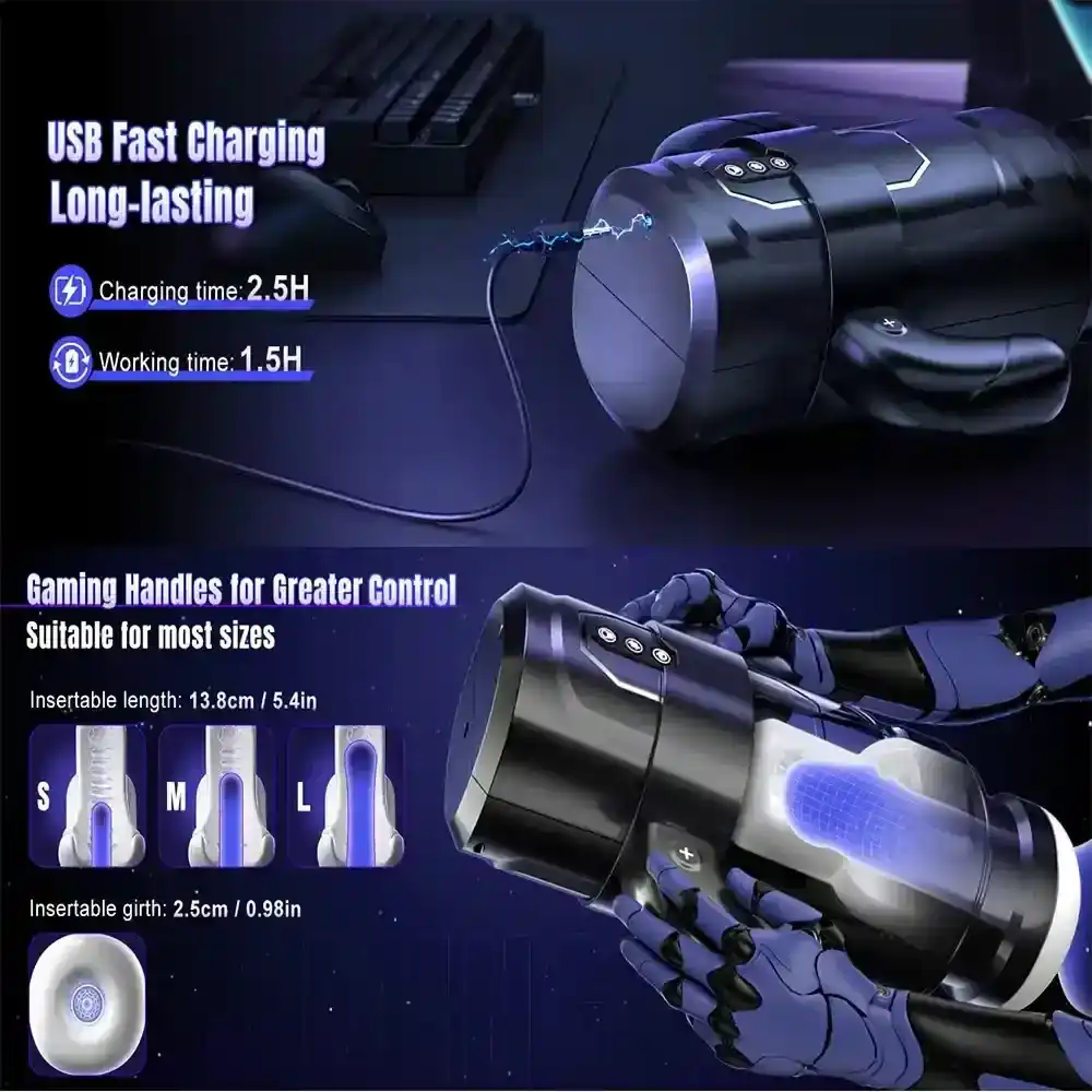 automatic male masturbator cup tpe