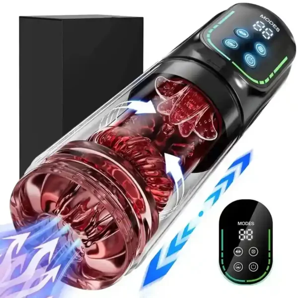 automatic thrusting vibrating rotating