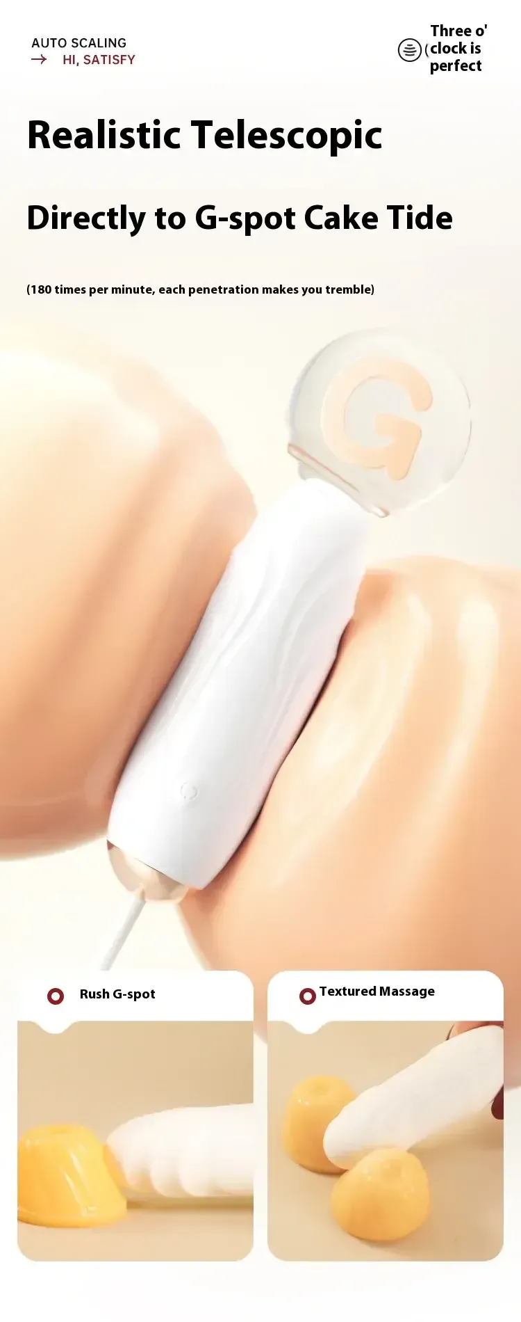 battery powered dual action vibrator