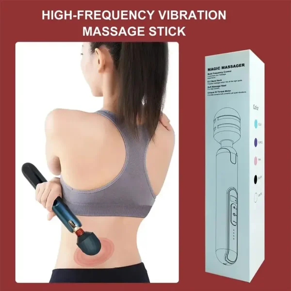 battery powered personal massager wand