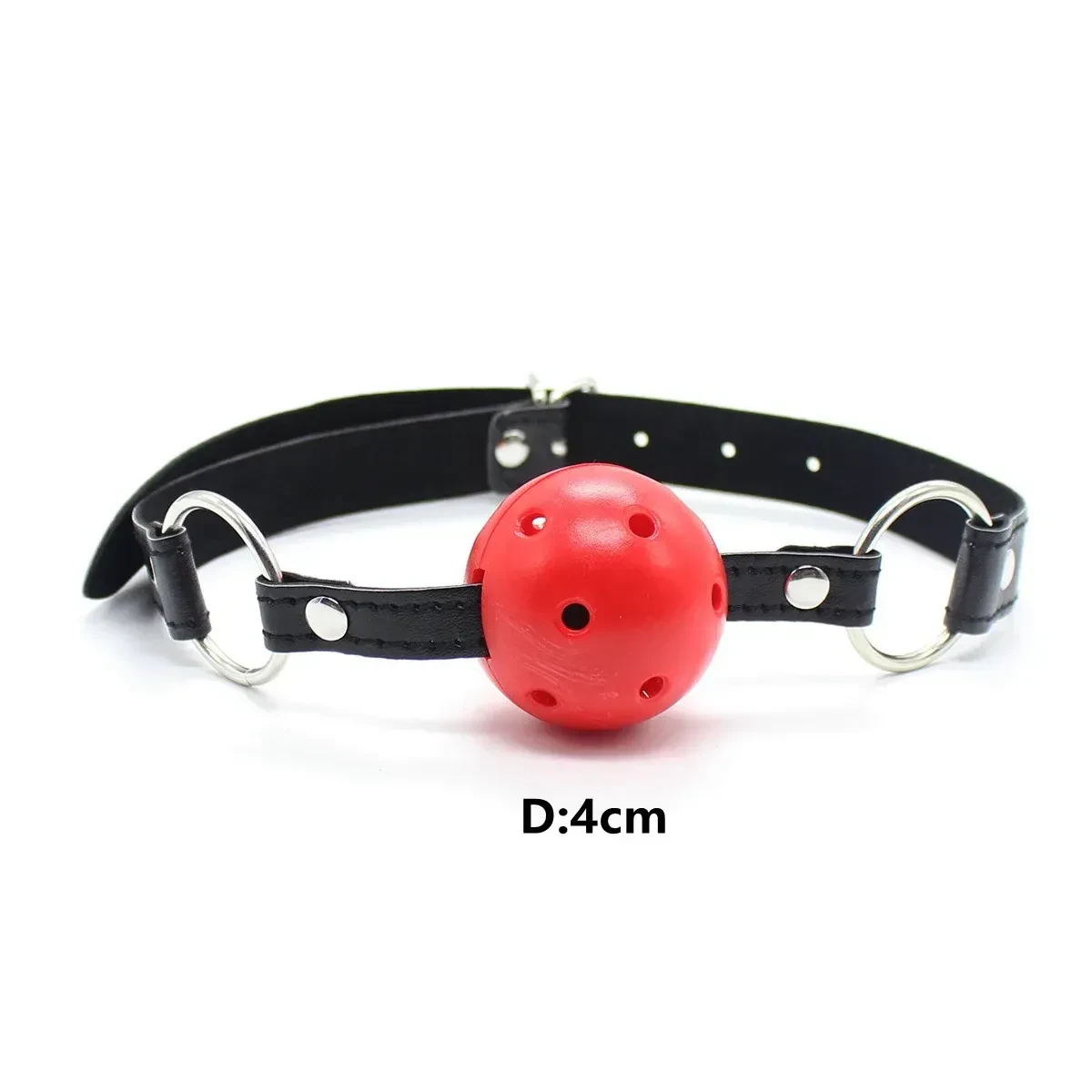 bdsm black ball gag adjustable