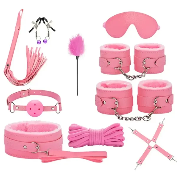 bdsm breast clips metal pink