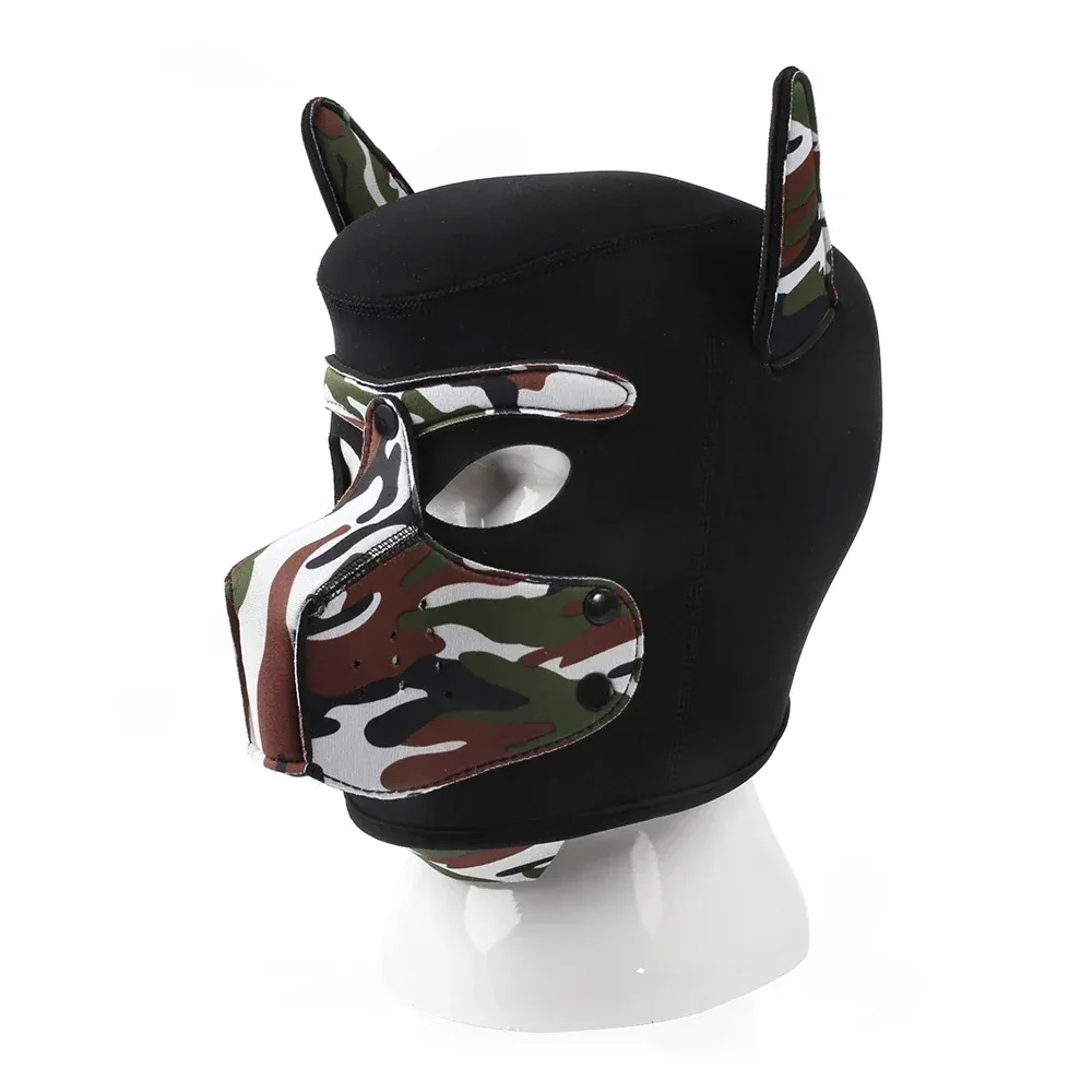 bdsm doggy play headgear