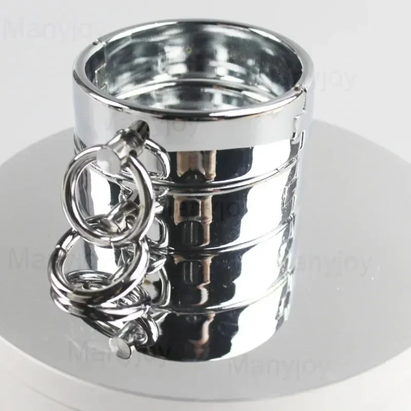 bdsm gear metal ankle cuffs