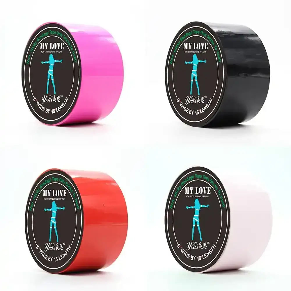 bdsm restraint rope black