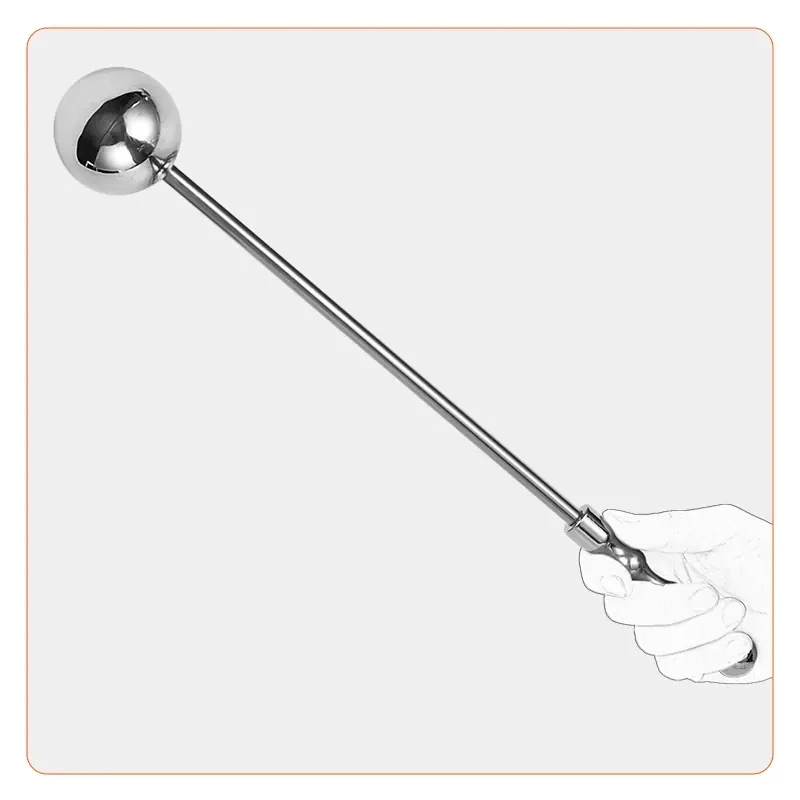 beaded stainless steel anal dilator