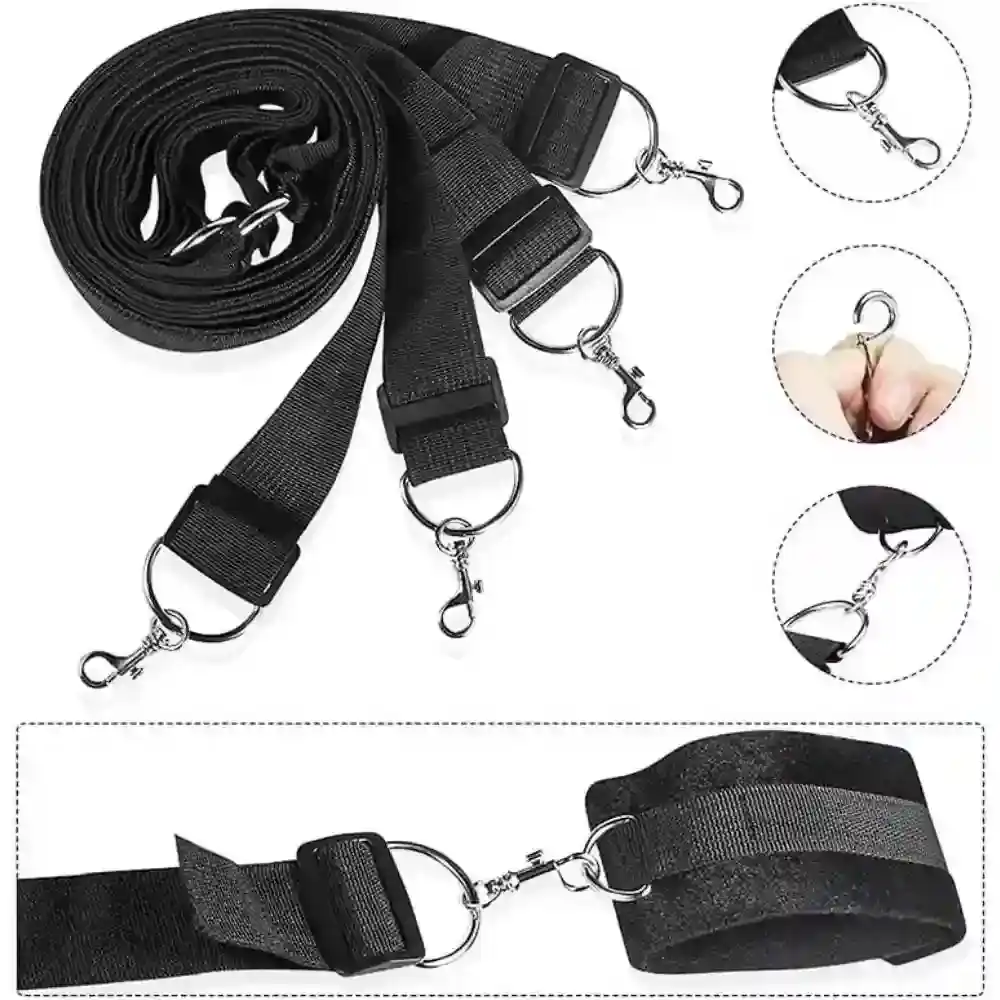 bed restraint kit nylon black