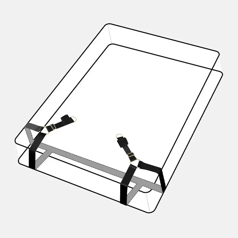 bed strap connection belt adjustable