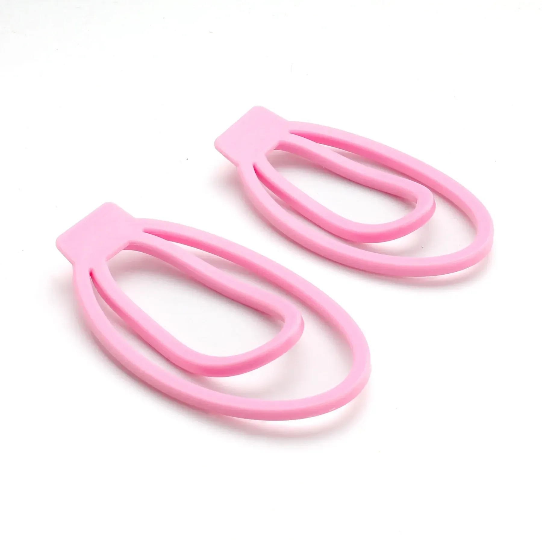 black abs male chastity clip