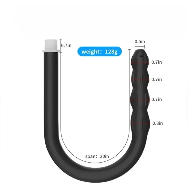 black anal cleansing enema