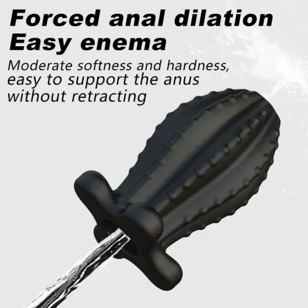 black anal plug easy clean