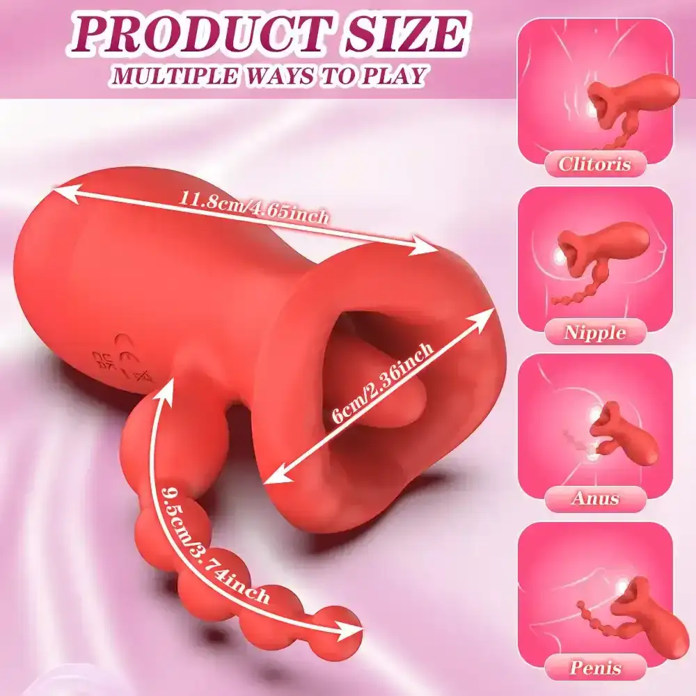 black clitoral sucking vibrator ergonomic