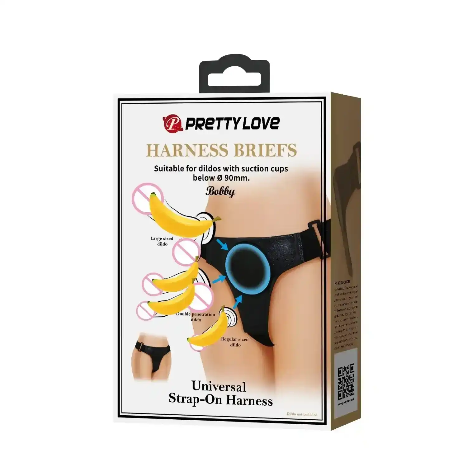 black pu leather wear harness