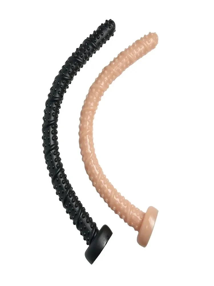 black pvc threaded anal dilator toy