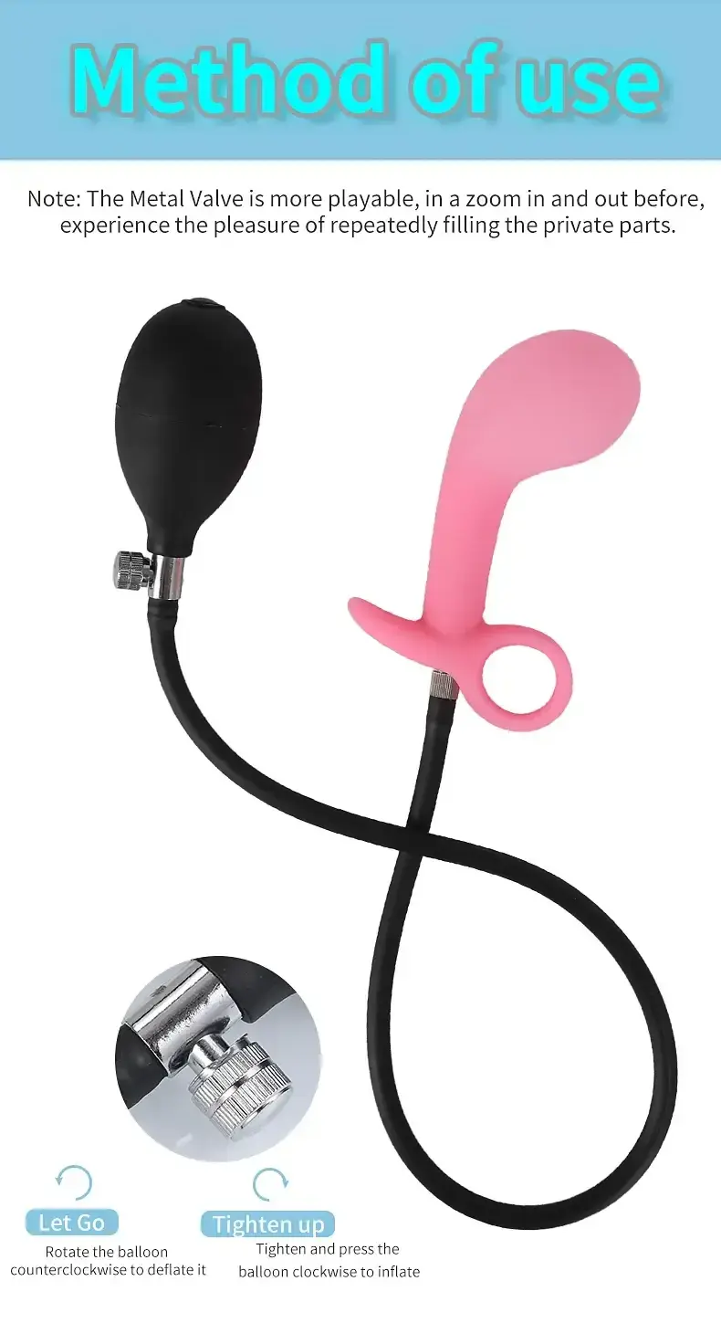 black silicone anal dilator