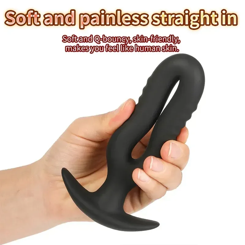 black silicone butt plug for women
