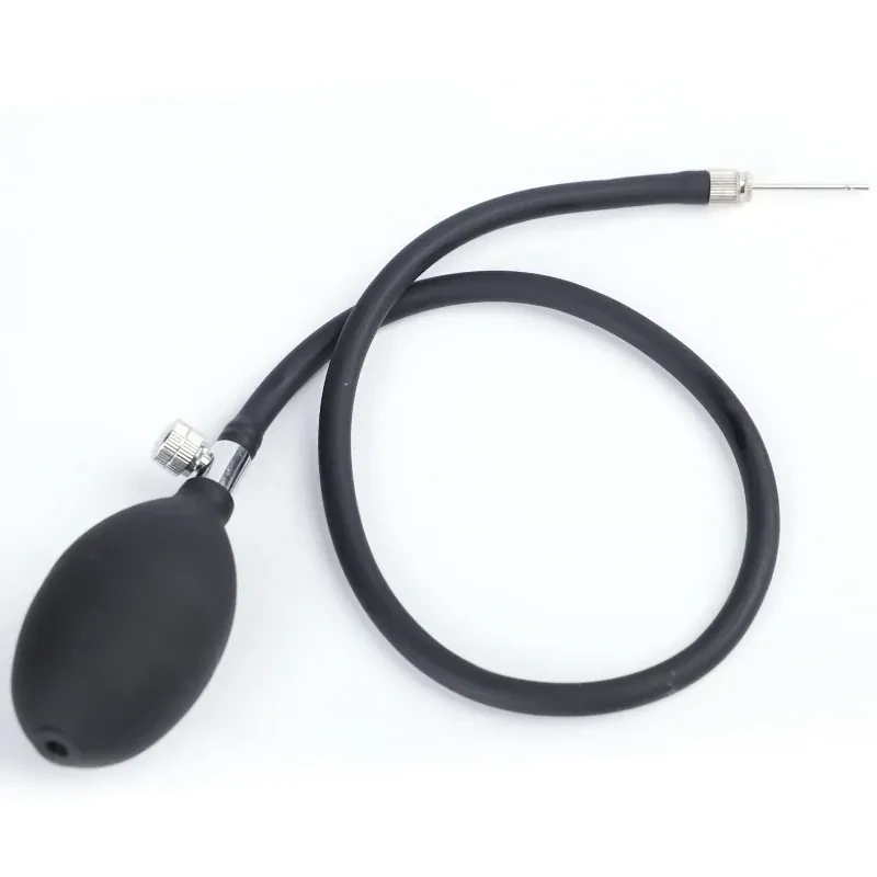 black tpe prostate massager inflatable 1