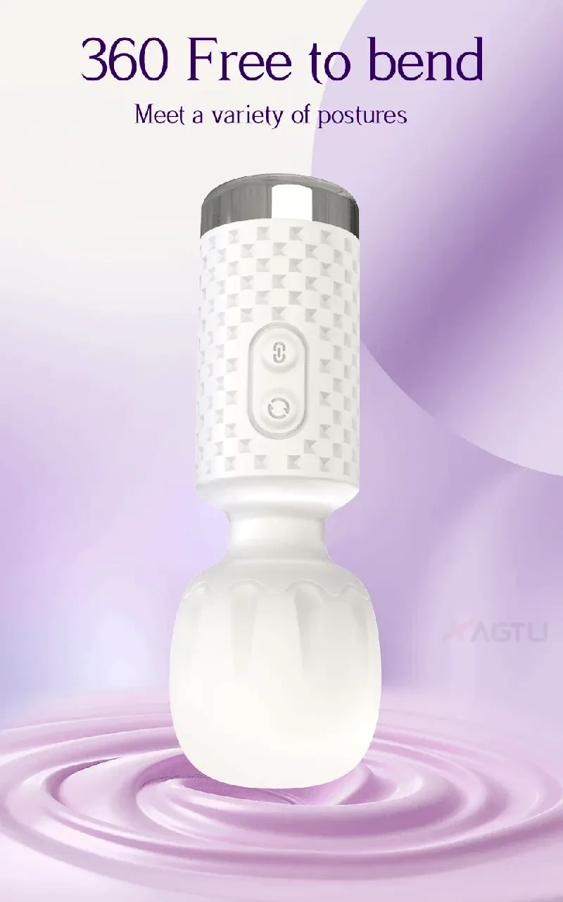 blue mini wand vibrator clitoral