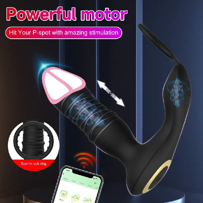 bluetooth app control anal plug