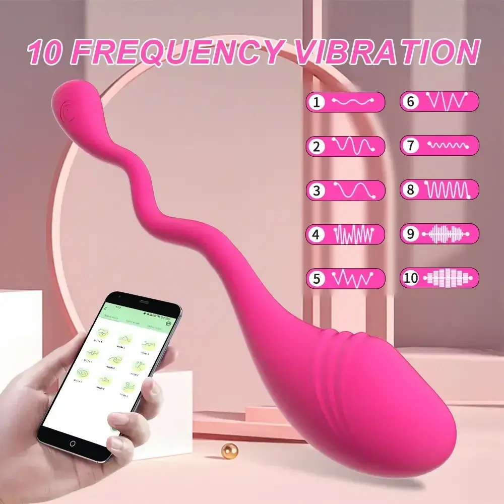 bluetooth remote vibrator jump egg waterproof