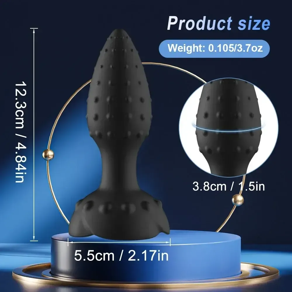 boat shaped base prostate vibrator