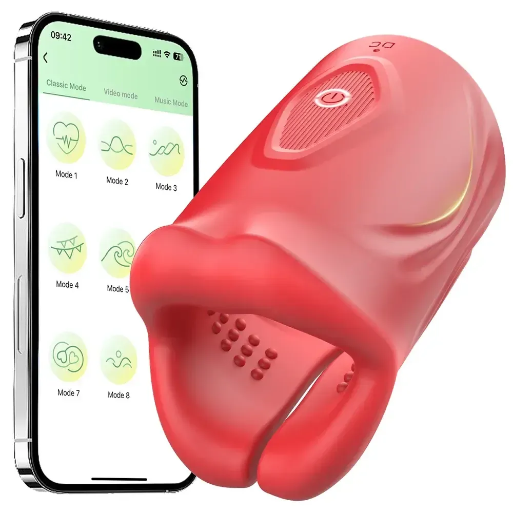 body safe silicone app controlled masturbator