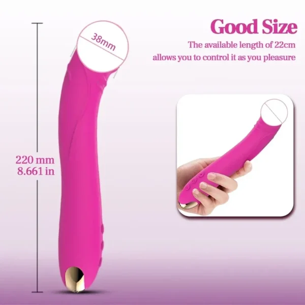 body-safe silicone g-spot internal toy