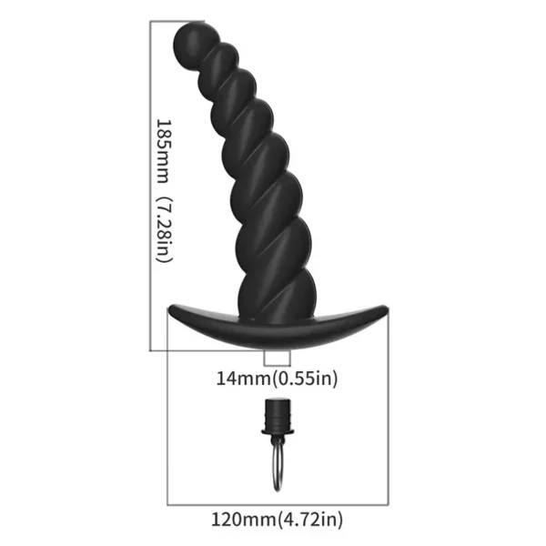 body-safe silicone progressive beads