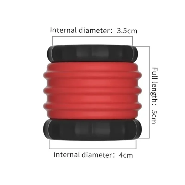 body safe black cock ring