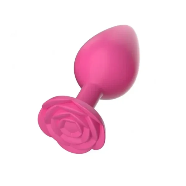 body safe rose anal plug toy