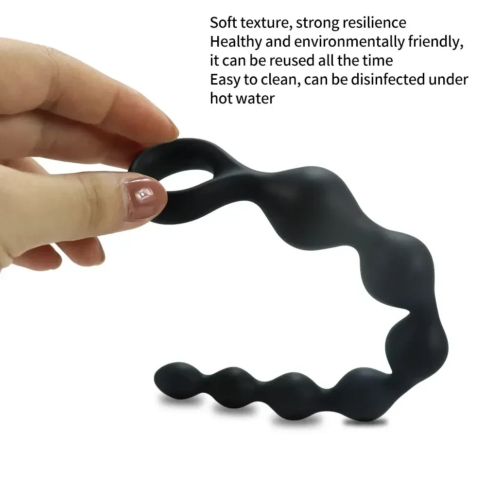 body safe silicone anal balls