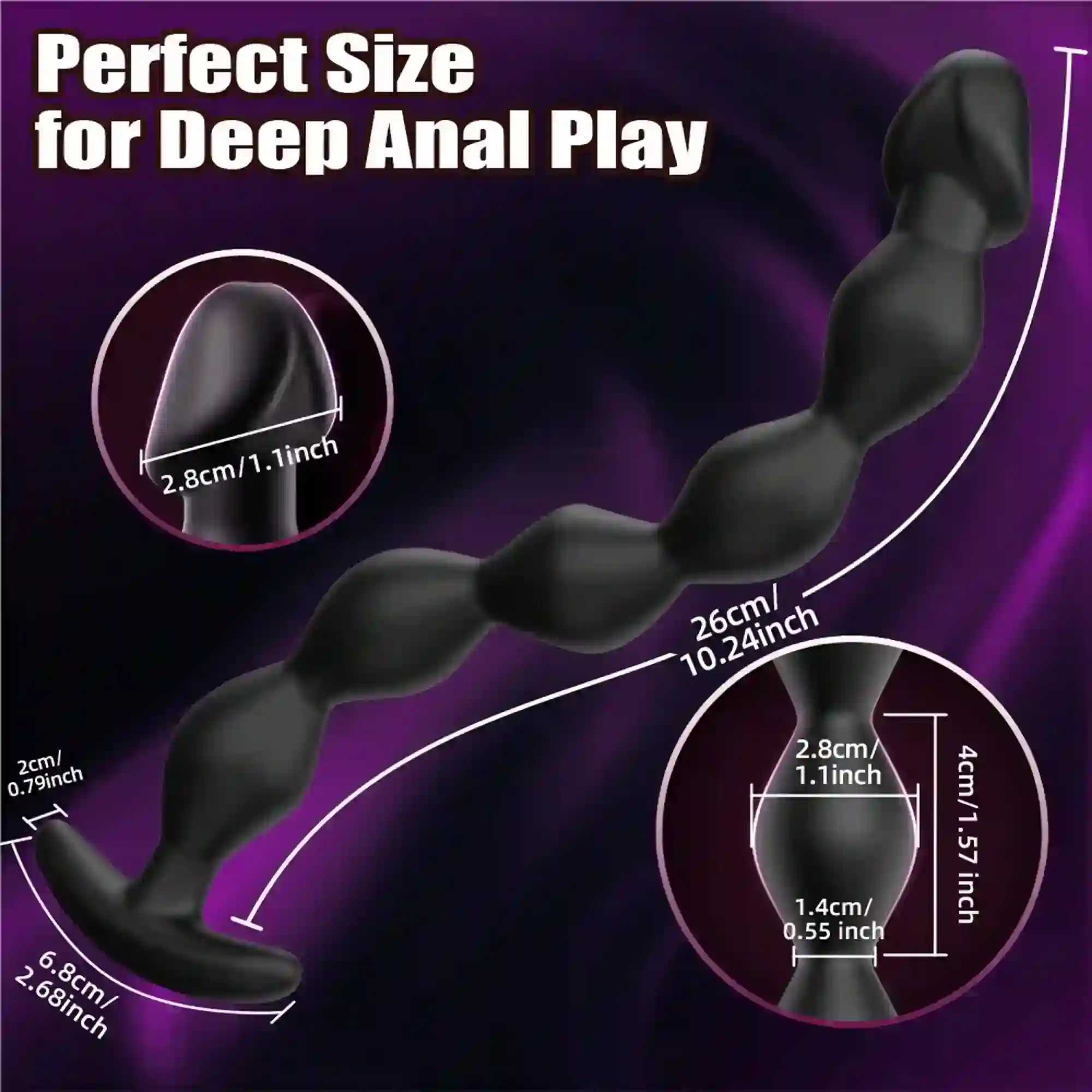 body safe silicone anal beads 1