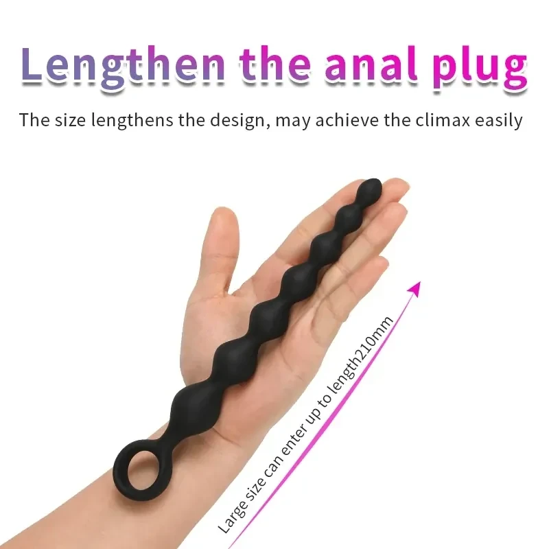 body safe silicone anal beads 3