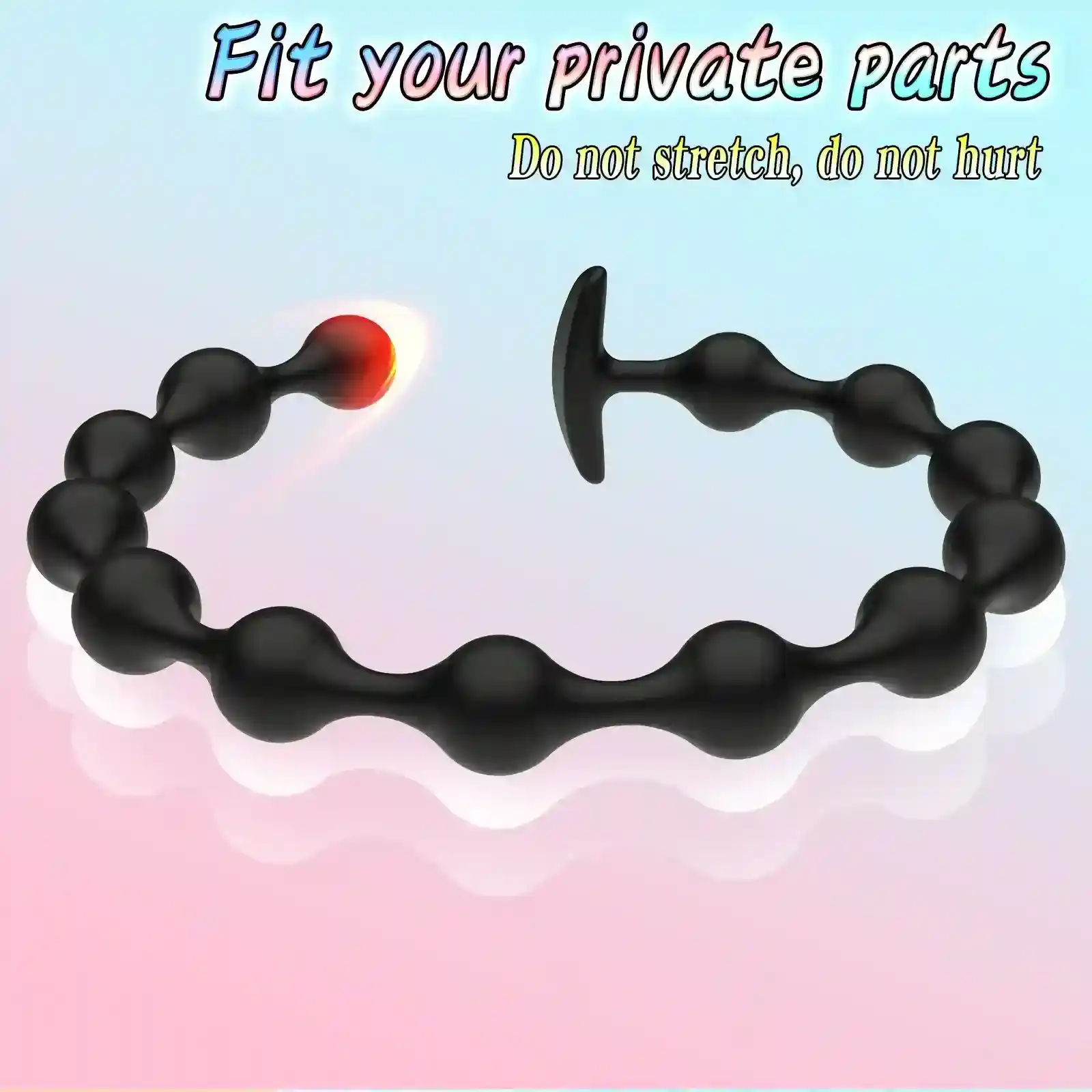 body safe silicone anal beads 5