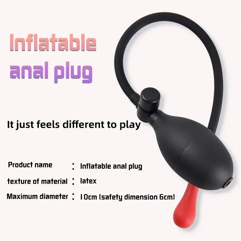 body safe silicone anal dilator waterproof
