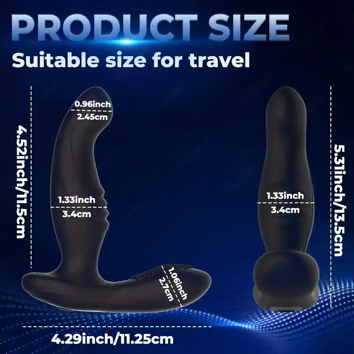 body safe silicone anal massager 1