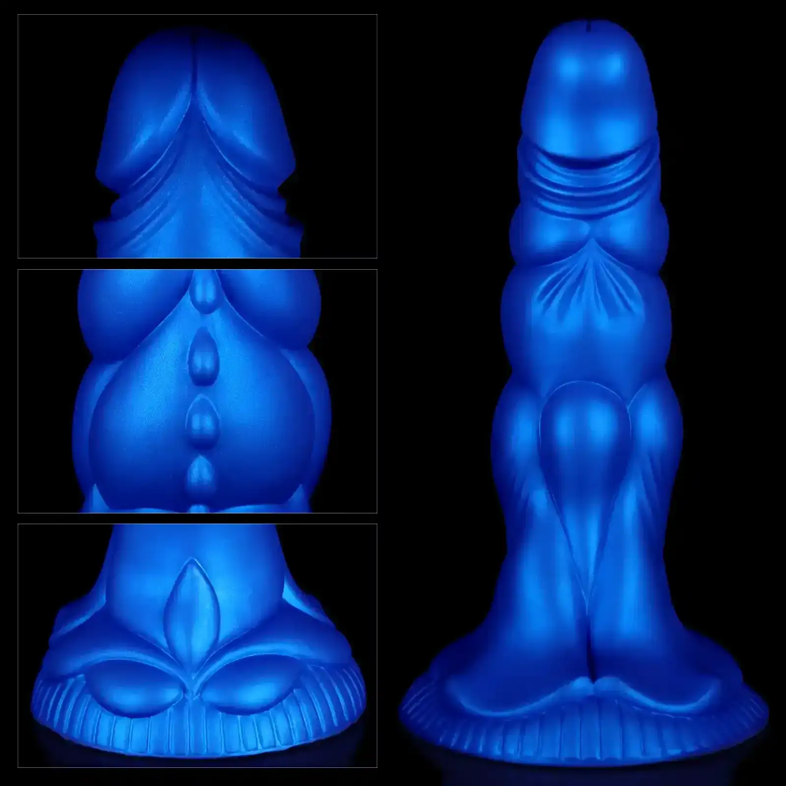 body safe silicone anal toy large